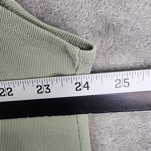 Women's Light Green LuLaRoe Sleeveless Open Front Duster Cardigan Vest Size M - Picture 11 of 13